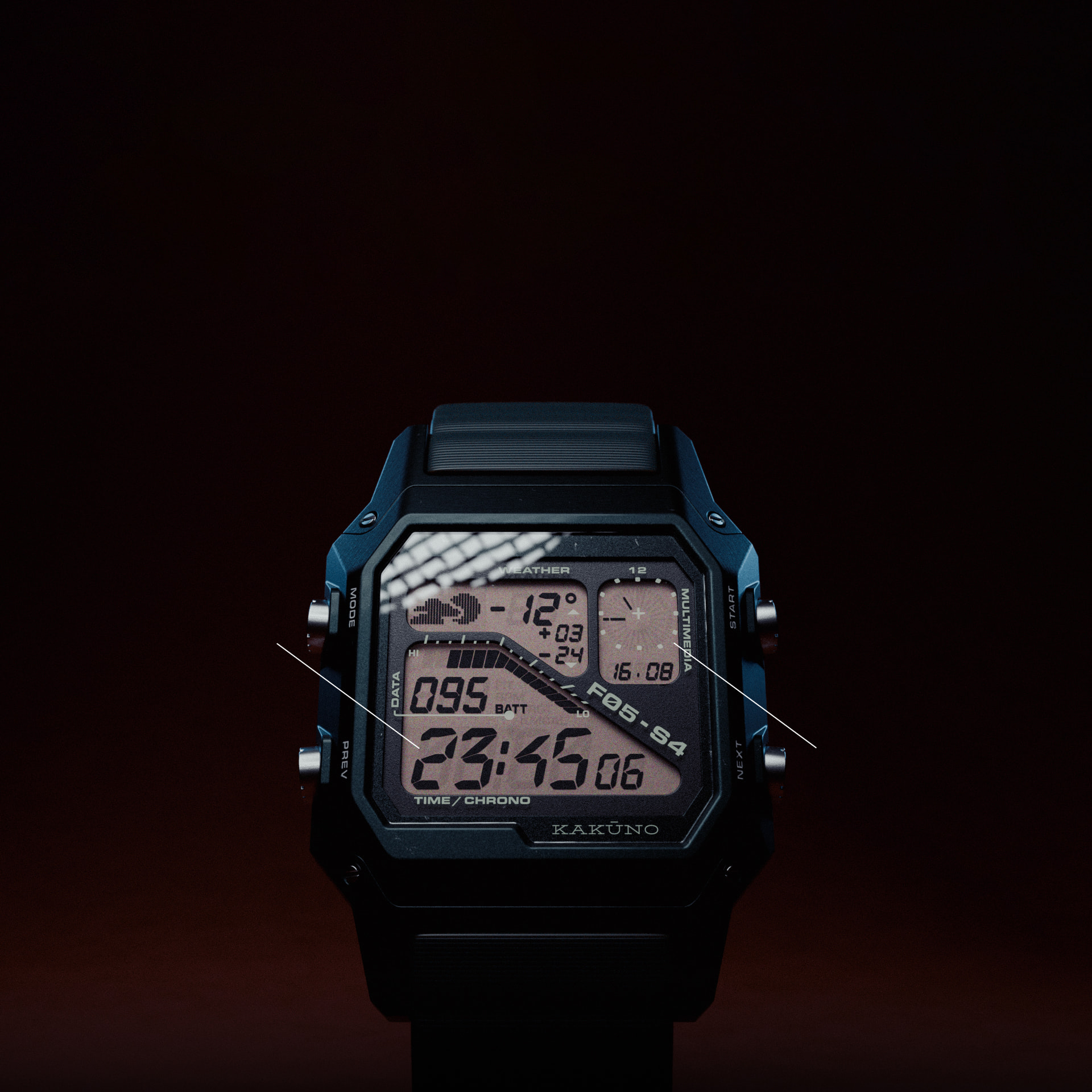 Close-up of the Kakūno F05-S4